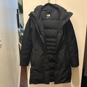 The North Face Women's Long Black Puffer Coat